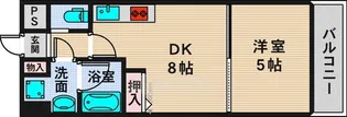 ベルファース緑地公園【4階】の間取り