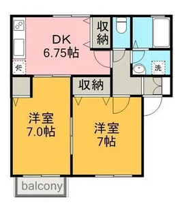 ソラーレ A【1階】の間取り