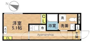 エトス初台【2階】の間取り