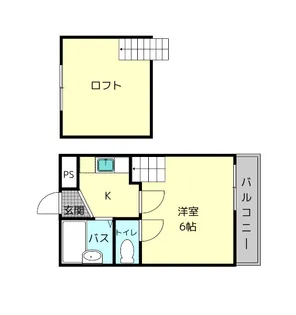 Ms法蓮町【2階】の間取り