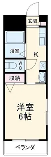 エムケーハイツ【1階】の間取り