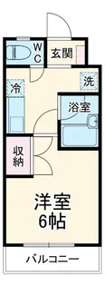 グリーン・キャッスル【1階】の間取り