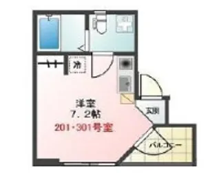 Glanz千石II【2階】の間取り