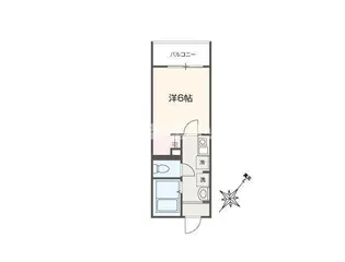 MELLAS武蔵藤沢【1階】の間取り