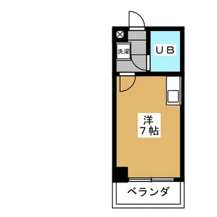 コーポK【9階】の間取り