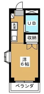 光ハイツ【1階】の間取り