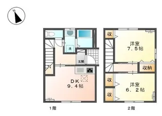 ひいらぎの間取り
