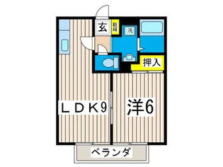 ファミール F【2階】の間取り