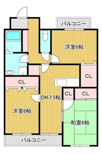 橘アパート【1階】の間取り