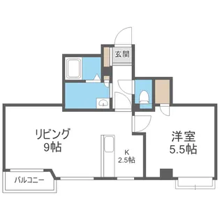プレステージWill【2階】の間取り