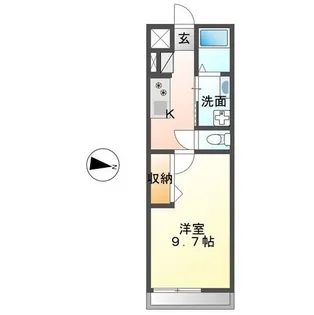 Orsay【2階】の間取り