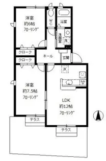 セイワハウス【2階】の間取り