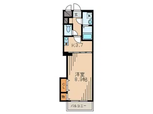 リーベ 堤【1階】の間取り