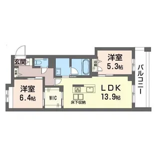 フォース アルカナ【1階】の間取り