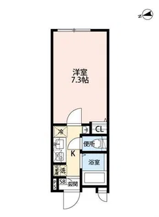 グランクオール立石ノースレジデンス【2階】の間取り
