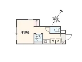 MELLAS町田V【1階】の間取り