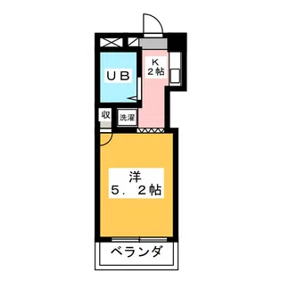 第2ソワンビル【3階】の間取り