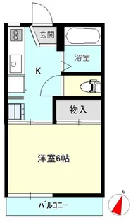 コーポ藤【2階】の間取り