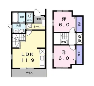 クァイエットの間取り