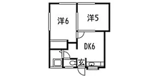 スズキハイツ【1階】の間取り