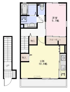 京和風・えの木【2階】の間取り