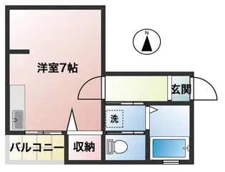 ビックフォレスト【1階】の間取り
