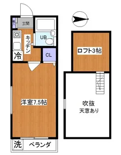 エル・ハビタシオン【2階】の間取り