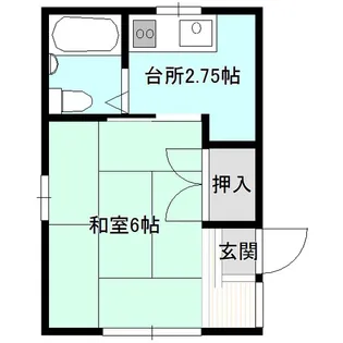 White Shutle(ホワイトシャトル)【2階】の間取り