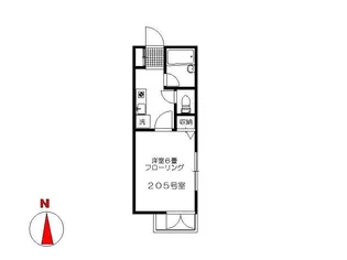 ルーチェトキワダイ【2階】の間取り