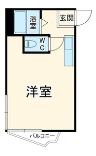 オードリービル【6階】の間取り