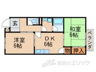 メゾン若松【1階】の間取り