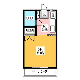 ドミールジュネス【2階】の間取り