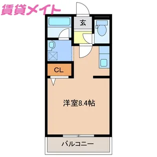 川越ガーデンテラス【1階】の間取り