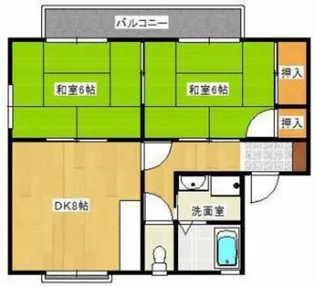 ドミール柳ヶ丘【2階】の間取り