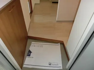 ルミエール10【1階】の玄関