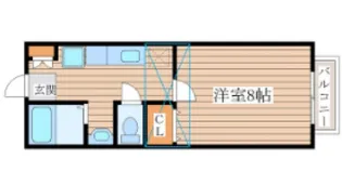 グランフォーレT&T【1階】の間取り