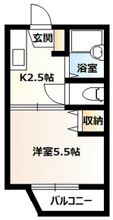 サンハイツ桜台【2階】の間取り