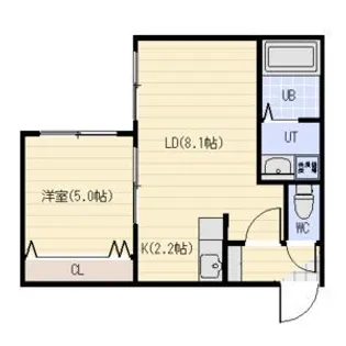 M’S Court【4階】の間取り
