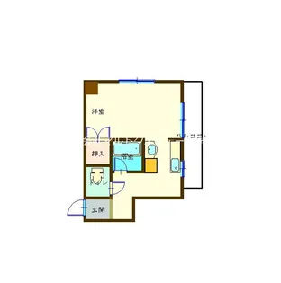 第2ケイエスビル【5階】の間取り