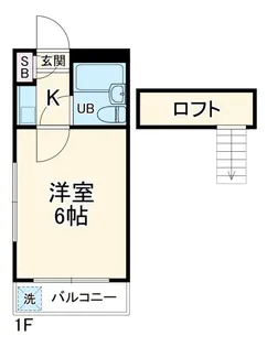 ジュネパレス八千代第29【1階】の間取り