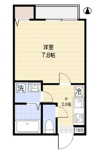 東京都西東京市中町4【アパート】の間取り