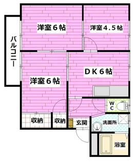 フレグランス御代【2階】の間取り