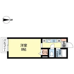 ソレーユ箕面【1階】の間取り