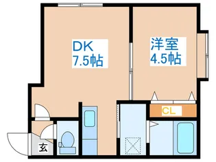 サンコート稲積公園III【2階】の間取り