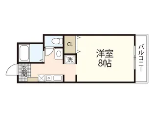 カーサ曙【2階】の間取り