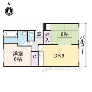 むくの木はうす壱番館【3階】の間取り
