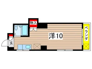 ハイツよつば【3階】の間取り