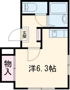 武蔵ビル【3階】の間取り