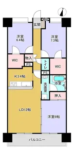 アイディーコート【11階】の間取り