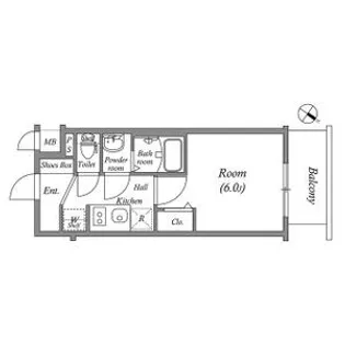 ファステート神戸サルビア【3階】の間取り
